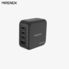業界トップクラス MIRENEX 140W GaN 多ポート急速充電器｜3つのUSB-Cすべてが140W出力対応 3C1A