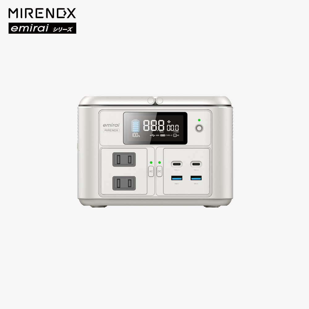 MIRENEX emirai NEX430 ポータブル電源 本体